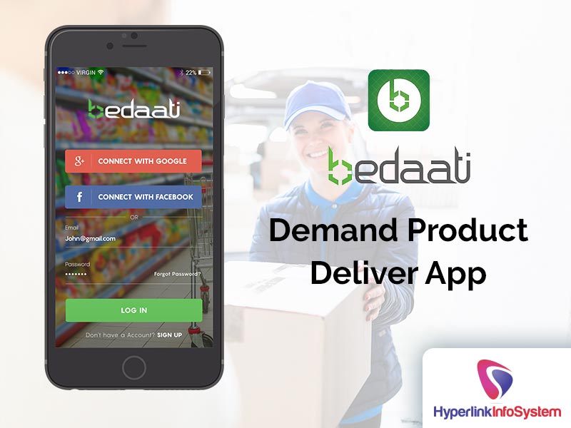 bedaati demand product deliver app