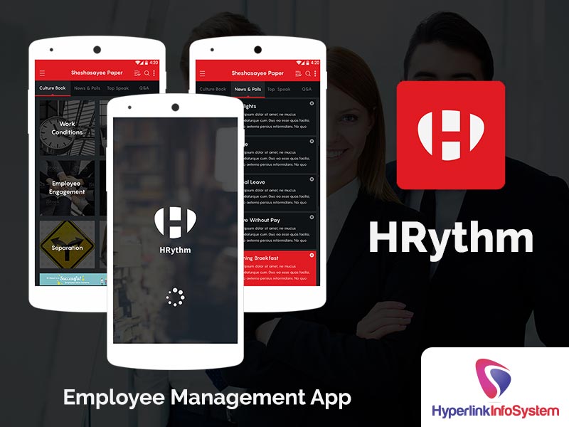 hrythm employee management app