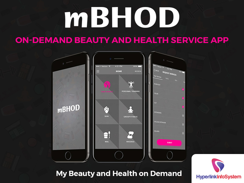 mbhod on demand beaty and health service app