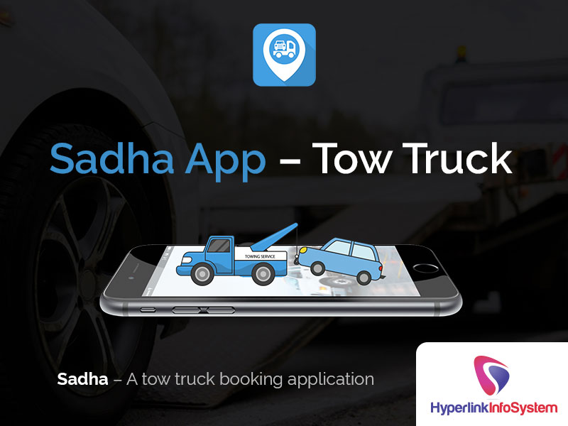 sadha app tow truck  booking application