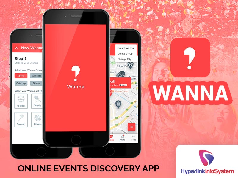 wanna online events discovery app