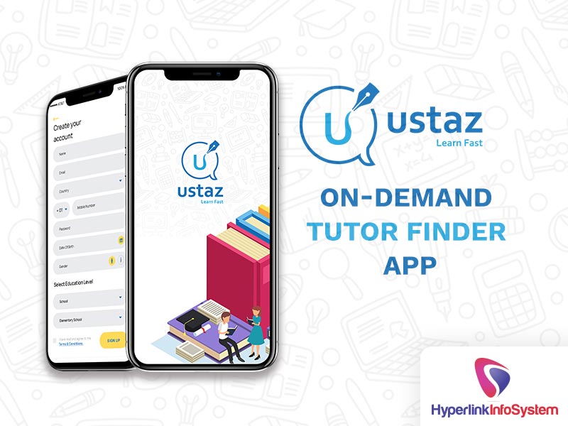 utsaz on demand tutor finder app